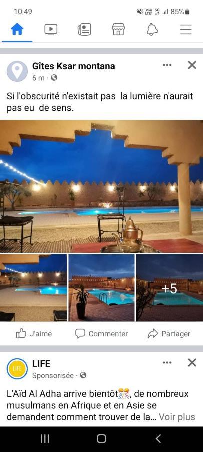 Ksar Montana Hotel, Chambres Piscine Taforhalt Exteriér fotografie